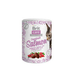 Brit Care Cat Snack - Superfruits Salmon 100g