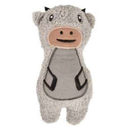 Jouet chien vache en peluche 20cm