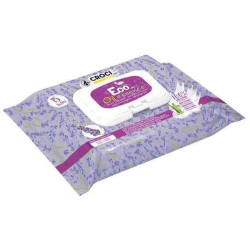 Lingettes humides, Eco Bambù – Oil Essence, 15pz maxi lavande