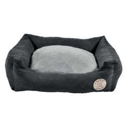 Hundebett Douce, dunkelgrau 100x80x23h cm