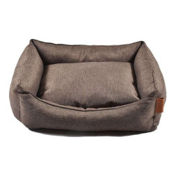 Hundebett Melange, braun 87x70 cm