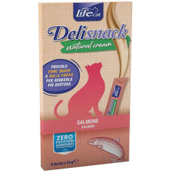 Deli snack Natural cream Salmon 6x15g