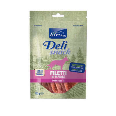 Lifedog Deli snacks Pork fillets 100g