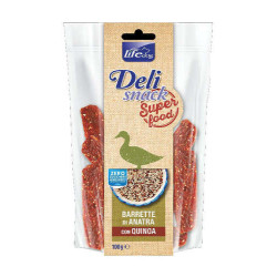 Lifedog Deli snacks super food Bars Duck & Quinoa 100g