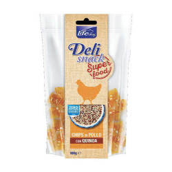 Lifedog Deli snacks super food Chips Chicken & Quinoa 100g