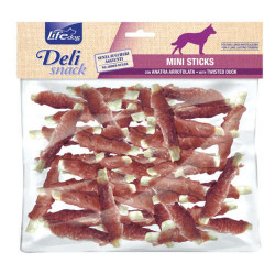 Lifedog Deli snacks Hard Mini stick with duck 500g