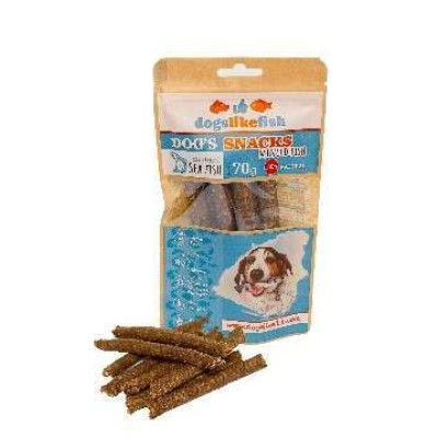 Dog's snacks DLF Minced cod, sticks 70 g