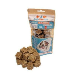 Dog's snacks DLF Minced cod, cubes 70 g