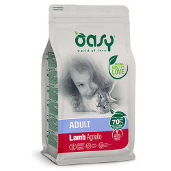 Oasy Lifestage dry cat Adult Lamb 1.5kg