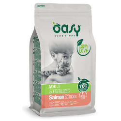 Oasy Lifestage dry cat Adult Sterilized Salmon 1,5kg