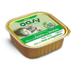 Oasy Tasty Paté wet cat Adult Duck with Vegetables 100g