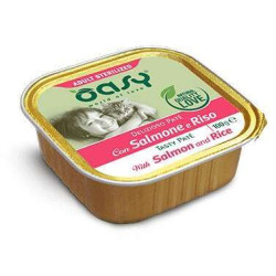 Oasy Tasty Paté Katzenfutter Nass Adult Sterilized Salmon 100g