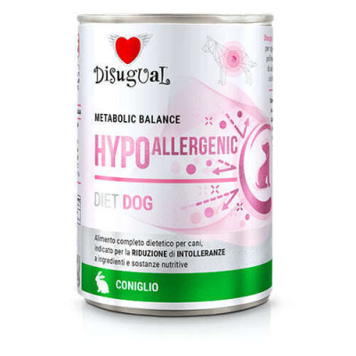 Disugual Metabolic Balance Diet Dog Hypoallergenic, Rabbit 400g