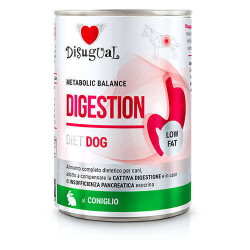 Disugual Metabolic Balance Diet Dog Digestion, Rabbit 400g