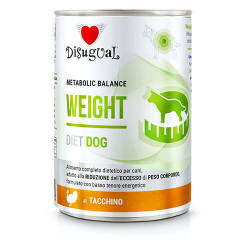 Disugual Metabolic Balance Diet Dog Weight, Turkey 400g