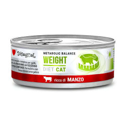 Disugual Metabolic Balance Diet Cat Weight, Manzo 85g