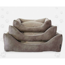 Lit pour chien Nice, taupe 50x37cm