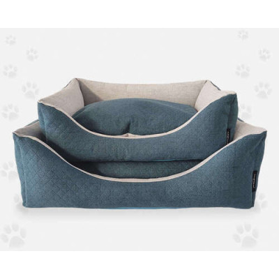 Hundebett Cablo, hellblau 70x50cm