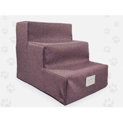 Haustiertreppe Sawana, violett 50x35x36h cm