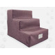 Haustiertreppe Sawana, violett 50x35x36h cm