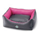 Dog Bed Rodi extra strong, waterproof, fuchsia and gey 70x85 cm     