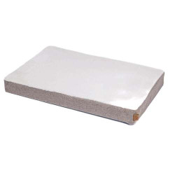 Dog mattress Memory with removable cover, snow beige 60x100x8h cm 