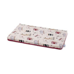 Dog bed Marte with removable cover, Savannah Motif 60x100x4h cm