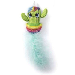 Cat toy Unicorn in fabric with catnip 10cm