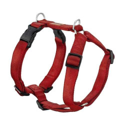 Pettorina imbottita Premium, Nylon S 20mm 45-65 cm, rosso