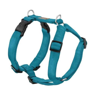 Harness padded Premium, Nylon XXL 25mm 86-125 cm, petrol