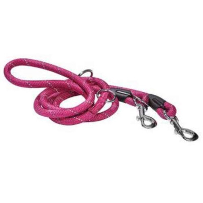 3 Position Training Leash Bobby - Walk fucsia 1,2x180 cm