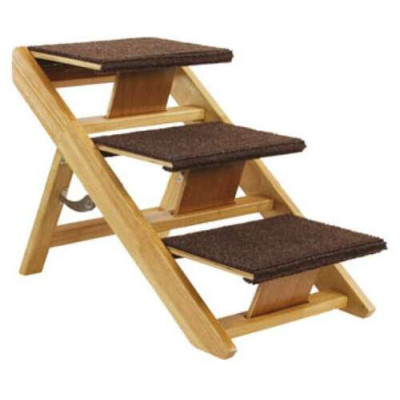 Swisspet Escalier/rampe pour chiens Senti en bois 60x34x40cm