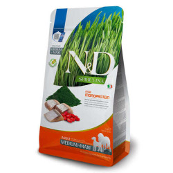 Farmina N&D Spirulina Canine Adult Meidum & Maxi Aringa, Spirulina & Bacche Di Goji 7kg