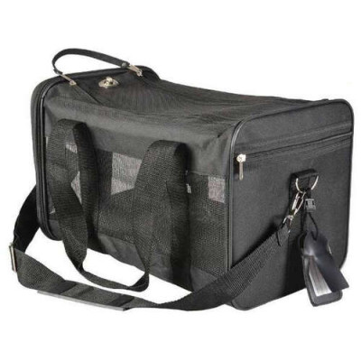 Sac de transpor en nylon, noir 40x25x25h cm