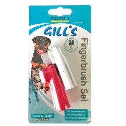 Gill's finger brush 2pcs.