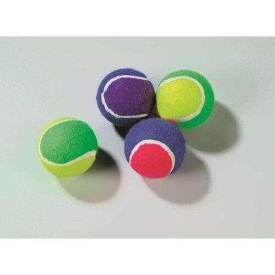 Bal.tennis 4pcs.ass.6cm