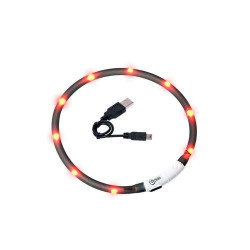 LED collier, noir, S