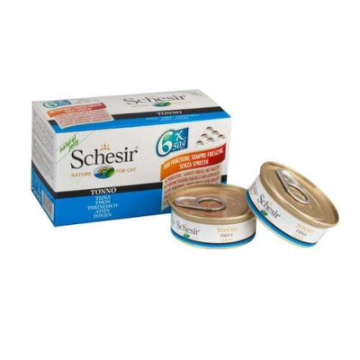 Schesir cat Natural Tuna - can 6 x 50gr.