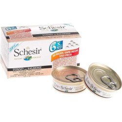 Schesir cat Jelly Tuna with Salmon - can 6 x 50gr.