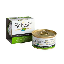 Schesir Jelly Tuna with Chicken - Can 85gr.