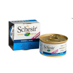 Schesir Jelly Kitten Tuna with Aloe - Can 85gr.