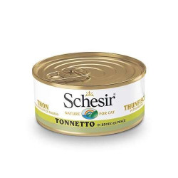 Schesir cat in Broth Tuna - can 70gr.