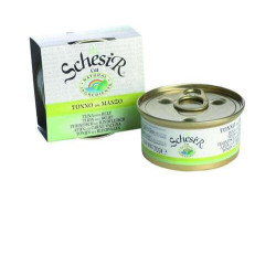 Schesir cat in Broth Tuna with Beef - can 70gr.