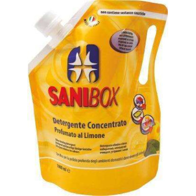 Sanibox détergent concentré - Lemon 1000 ml