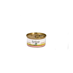 Schesir cat in Broth Chicken Fillets - can 70gr.