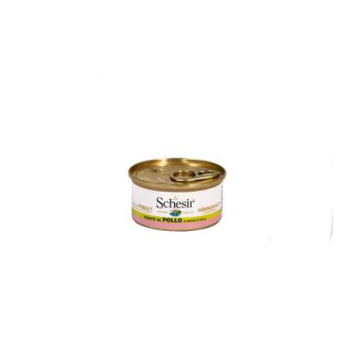 Schesir cat in Broth Chicken Fillets - can 70gr.