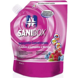 Sanibox detergente concentrato - Raspberry & Blueberry 1000 ml