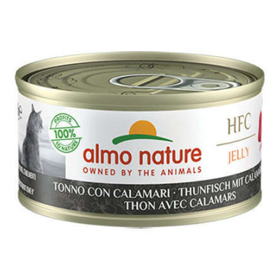 Almo Nature HFC Cat Natural Jelly - Tonno con Calamari 70 gr.