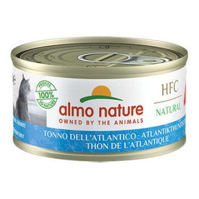 Almo Nature Katzenfutter Nass HFC Cat Natural - Atlantikthunfisch 70 gr.