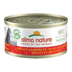 Almo Nature HFC Cat Natural - Pollo e Gamberetti 70 gr.